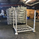 Heavy Duty Industrial Portable Stack Rack for Efficient Warehouse Storage