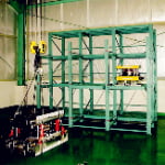 Industrial heavy duty Die Roll out racks with Drawer shelves