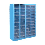 Heavy-Duty Plastic Drawer Cabinet for Tools, Screws & Hardware