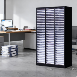 A4 Paper File Cabinet – Compact Drawer Cabinet for Document Storage & Office Filing