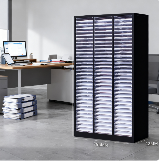 A4 Paper File Cabinet – Compact Drawer Cabinet for Document Storage & Office Filing