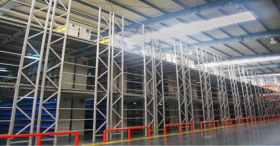 Mezzanine Racking for NVC Lighting