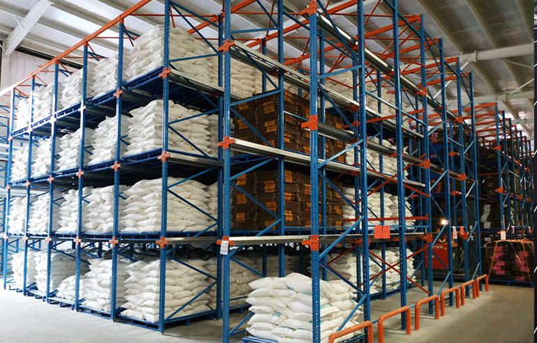 Drive-in Rack System for High-Density Pallet Storage – Maximize Warehouse Space with Forklift Access