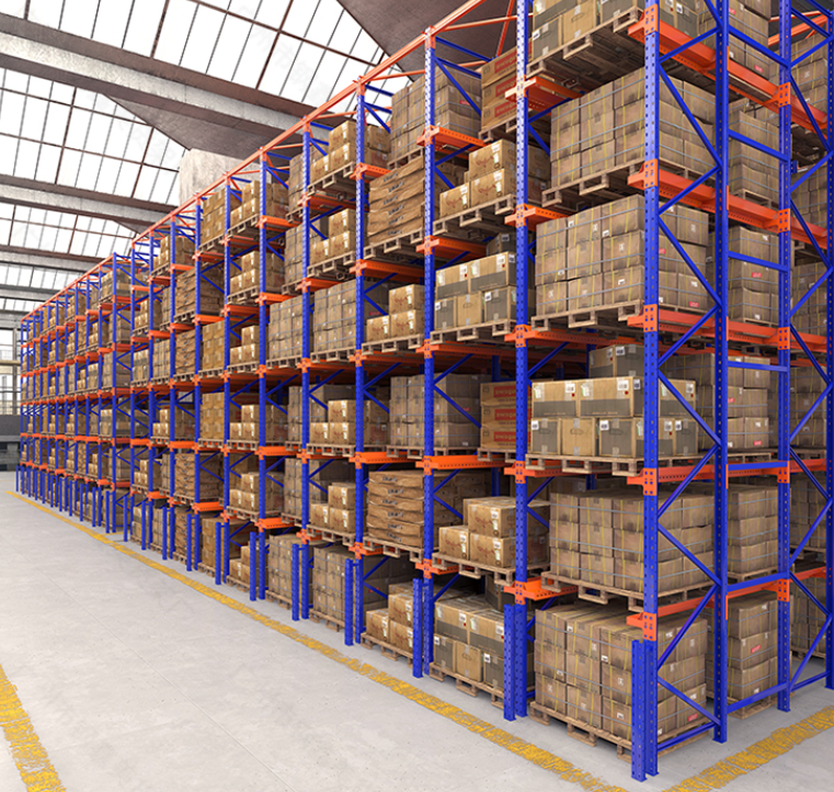 Heavy Duty Warehouse Storage Solution – Customizable Racking for Efficient Pallet Management