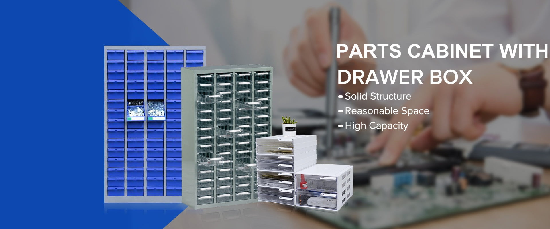 Parts Cabinets Banner