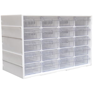 Ins Hot Design Transparent Office Desk Drawer Stackable Storage Box