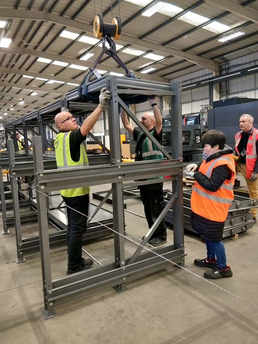 Heavy-duty Mold Rack for UK Customer