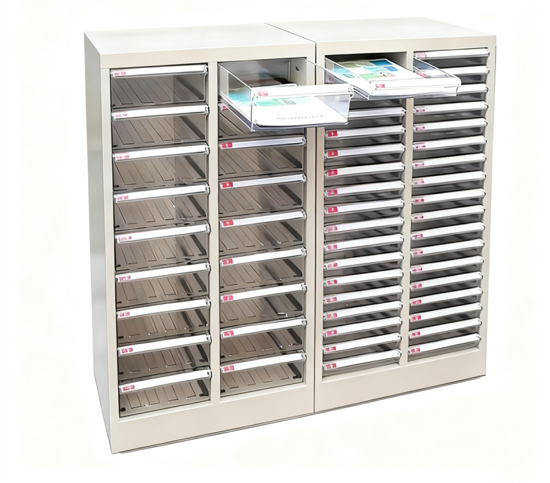 Office File Cabinet Plastic Type – Durable Drawer Storage for Documents and Stationery