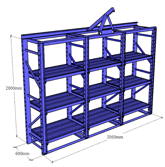 Heavy Duty Mold Rack