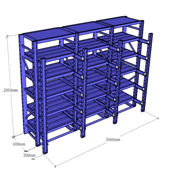 Cantilever Mold Rack