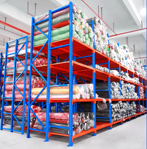 Roll out cantilever rack