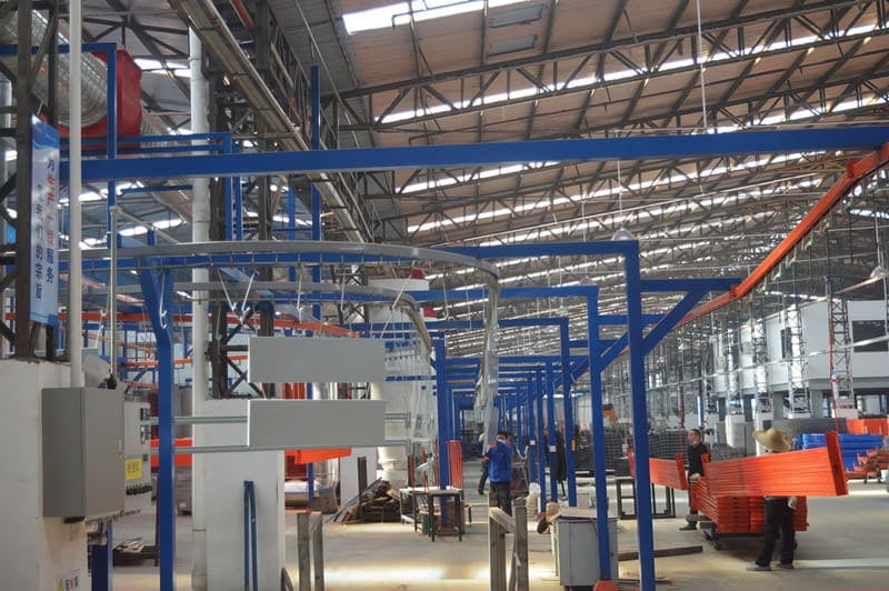 Mold Rack Factory Coating Process