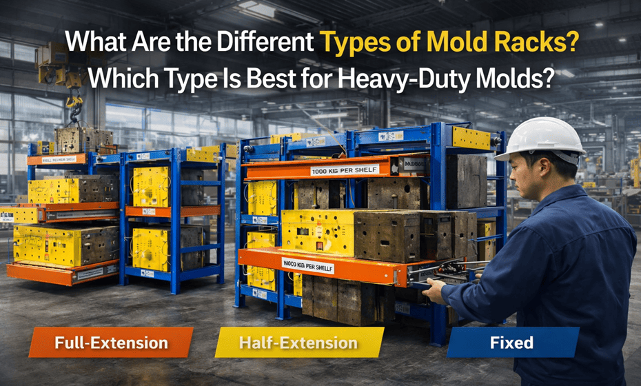 What Are the Different Types of Mold Racks? Which Type Is Best for Heavy-Duty Molds?