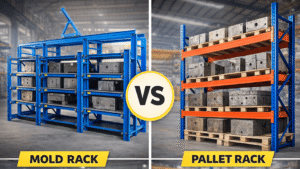 Mold Rack vs Pallet Rack: Which Is Better for Mold Storage?