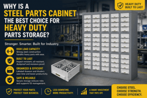Why Is a Steel Parts Cabinet the Best Choice for Heavy Duty Parts Storage?