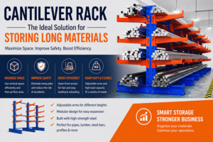 What Is a Cantilever Rack and Why Is It Ideal for Storing Long Materials?