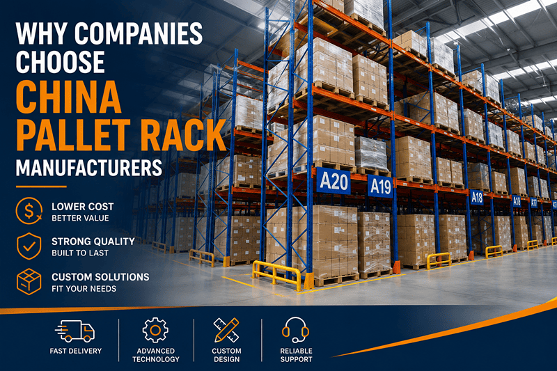 Why Are Many Companies Choosing China Pallet Rack Manufacturers for Warehouse Projects?