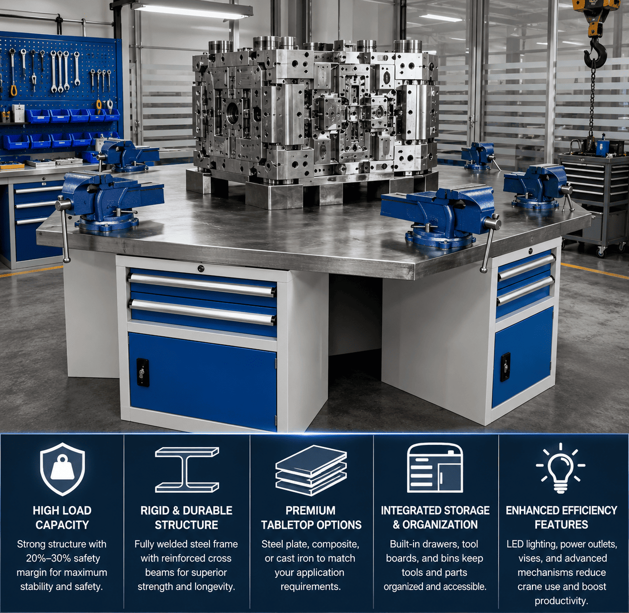 How Do You Choose the Right Heavy-Duty Mold Table for Large Molds?
