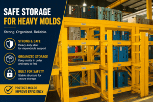 How Do You Choose the Right Mold Shelf for Storing Heavy Molds Safely?
