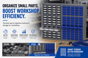 What Is the Best Way to Organize Small Parts Storage in a Workshop?