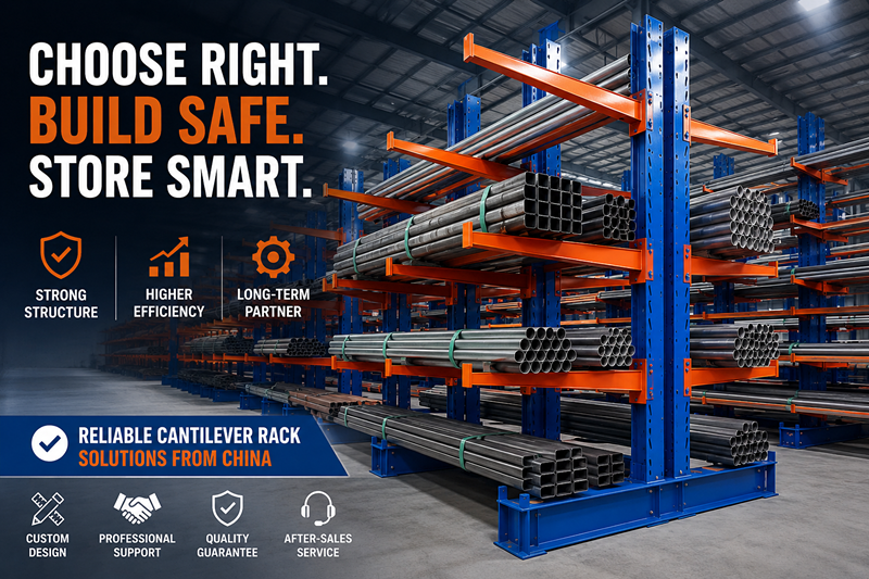 How to Choose a Reliable Cantilever Rack Manufacturer in China?