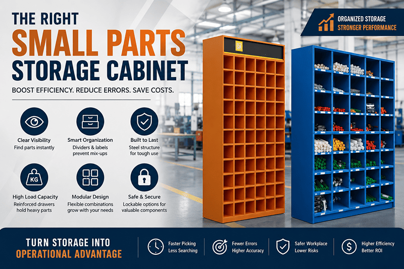 How Do You Choose the Right Small Parts Storage Cabinet for Your Factory?