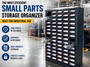 What Is the Most Efficient Small Parts Storage Organizer for Industrial Use?