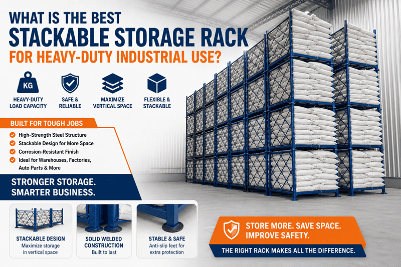 What Is the Best Stackable Storage Rack for Heavy-Duty Industrial Use?