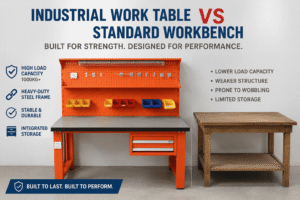 What Is the Difference Between an Industrial Work Table and a Standard Workbench?