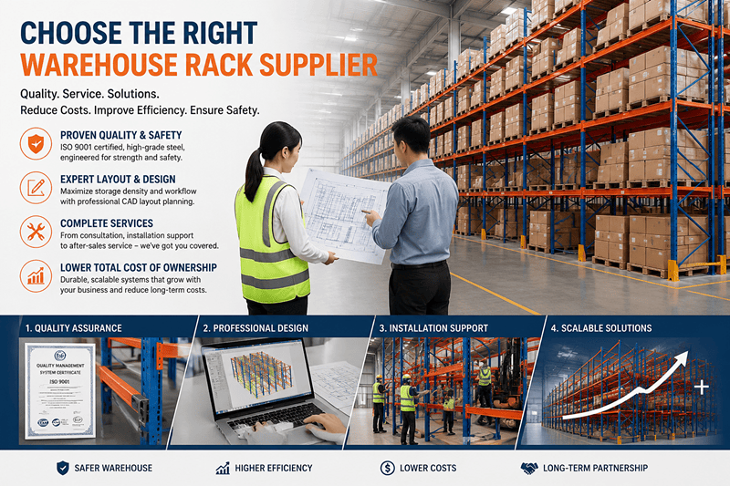 What Should You Look for When Choosing a Warehouse Rack Supplier?