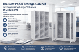 What Is the Best Paper Storage Cabinet for Organizing Large Volumes of Documents?